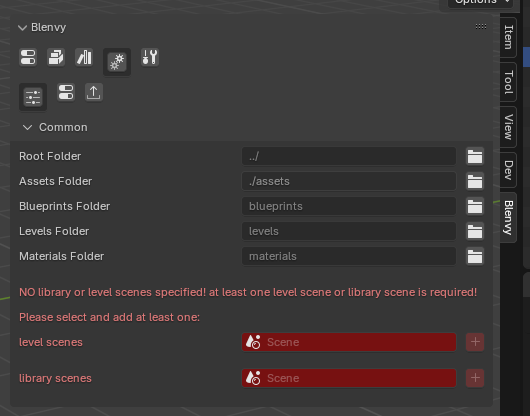 blenvy common settings