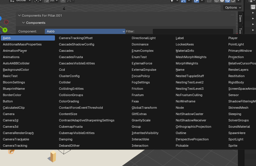 components list